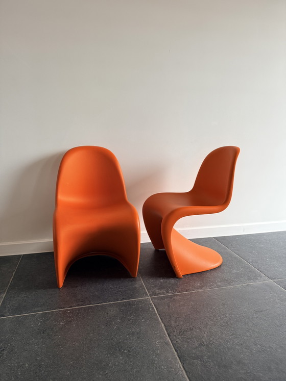 2 x Verner Panton Junior – Vitra, Sedie da pranzo, Plastic (photo 4 of 6)