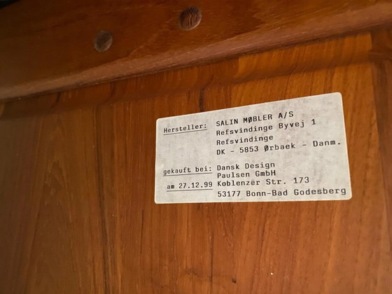 Salin Møbler Teak Bureau – Deens Modern Design met 5 Lades | Made in Denmark – Wood, Mid Century Modern (photo 17 of 18)
