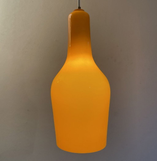 Hanglamp van gelaagd glas, Massimo Vignelli voor Venini