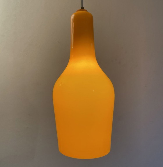 Image 1 of Hanglamp van gelaagd glas, Massimo Vignelli voor Venini