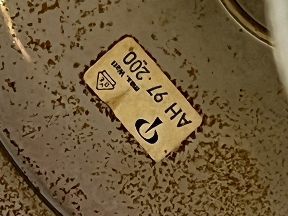 Image 1 of Vintage Opaline Hanglamp, Peill & Putzler Artichoke, 1970's