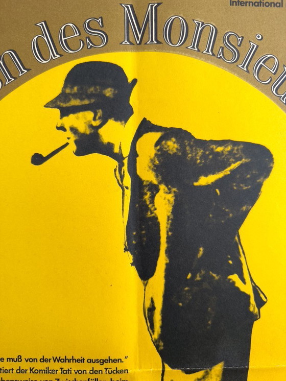 Image 1 of 🎥 Jacques Tati – Die Ferien des Monsieur Hulot – 1978 – Original vintage A2 Poster | 58 × 41 German Democratic Republic (DDR)