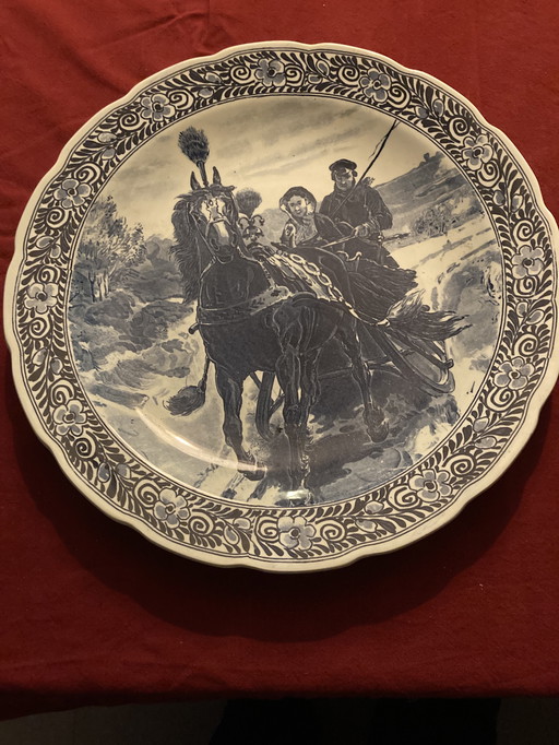 Delfts blauwe wandborden