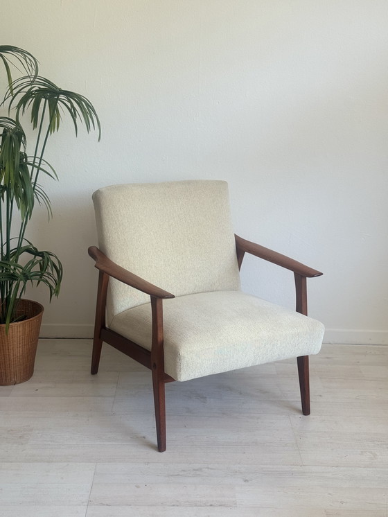 Image 1 of Vintage Danish Easy Chairs Armchairs 1960s