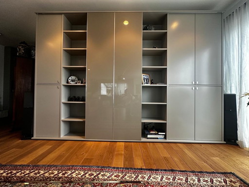 Estantería de pared Interlübke Studimo gris