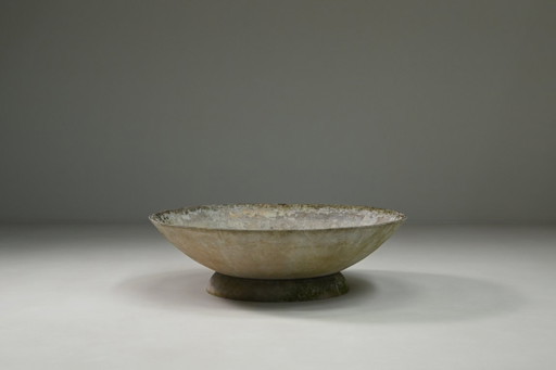 Großer Vintage-Pflanzkübel von Willy Guhl für Eternit, Schweiz, 1950er Jahre – plantenbak, Stone