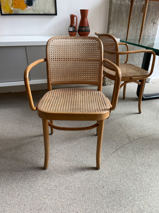 Vintage Thonet No. 811 stoelen set