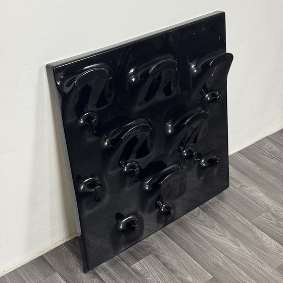 Image 1 of Slab coat rack by De Pas, D'Urbino & Lomazzi for Longato, Italy, 1960s