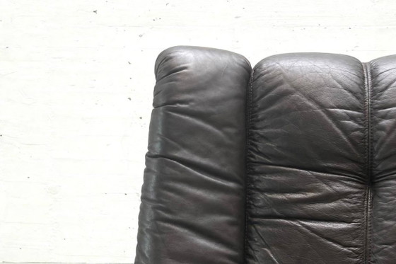 Vintage Leather Sofa Modular Style, 1970s – 3-5 seaters (photo 12 of 13)