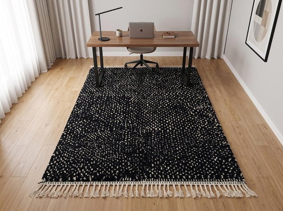 Tappeto marocchino nero decorato 200/300 – Tappeti, Wool (photo 3 of 8)