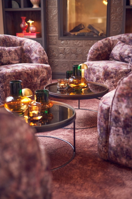 Armchairs 5 Pieces – Textile, Velvet (photo 4 of 6)