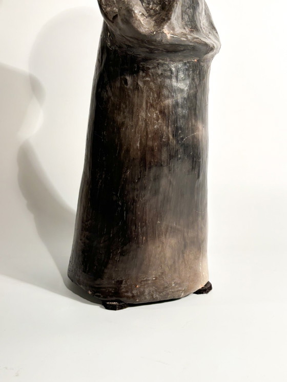 1950s Italian Artist Maternity Ceramic Sculpture (photo 3 of 10)