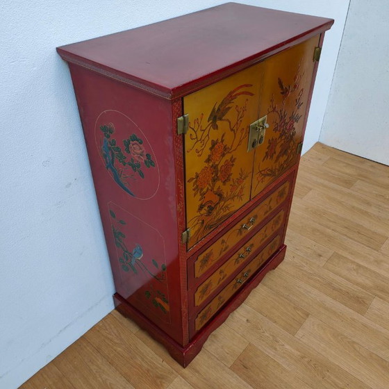 Credenza nuziale cinese vintage Chinoise – Credenze con vetrina, Wood (photo 11 of 21)