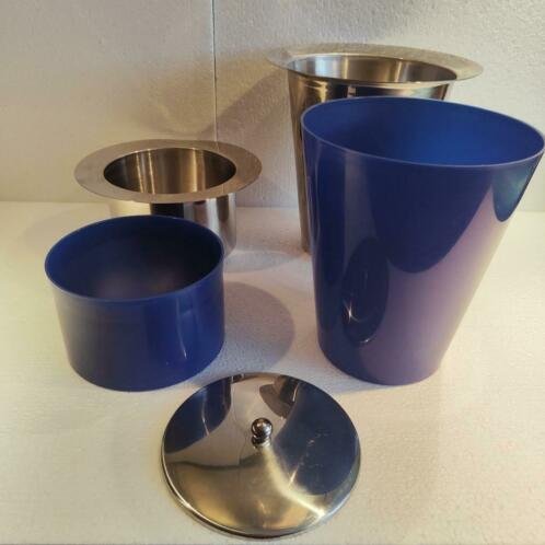 Image 1 of Champagne Bucket and Ice Bucket Designed by Knut and Marianne Hagberg