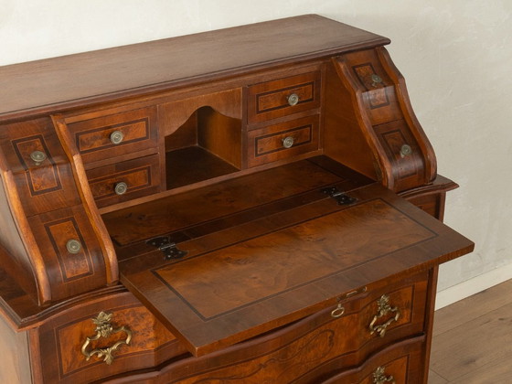 Italiaanse secretaire commode, circa jaren 1920 – Bureau, Wood, Brass (photo 11 of 15)
