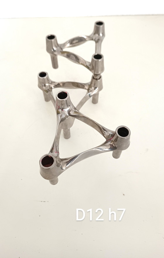 Image 1 of BMF Quist Three Modular Candlesticks