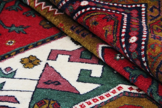 Image 1 of Origineel handgeknoopt oud Kazak tapijt 240 x 170 cm