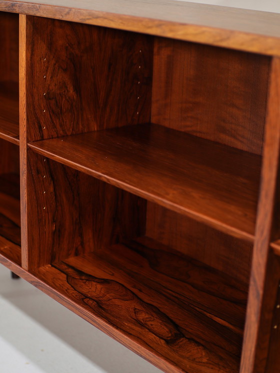 Image 1 of Long bookcase Hundevad rosewood Danish