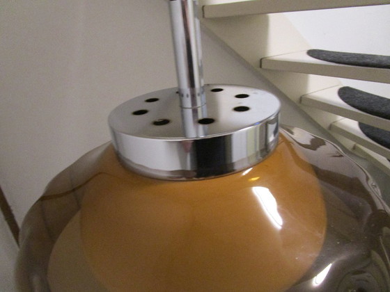 Image 1 of Lampe suspendue vintage Dijkstra, design milieu du siècle, style futuriste