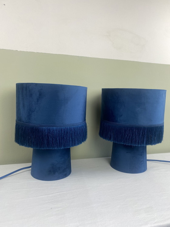 Image 1 of Bley fluwelen lamp