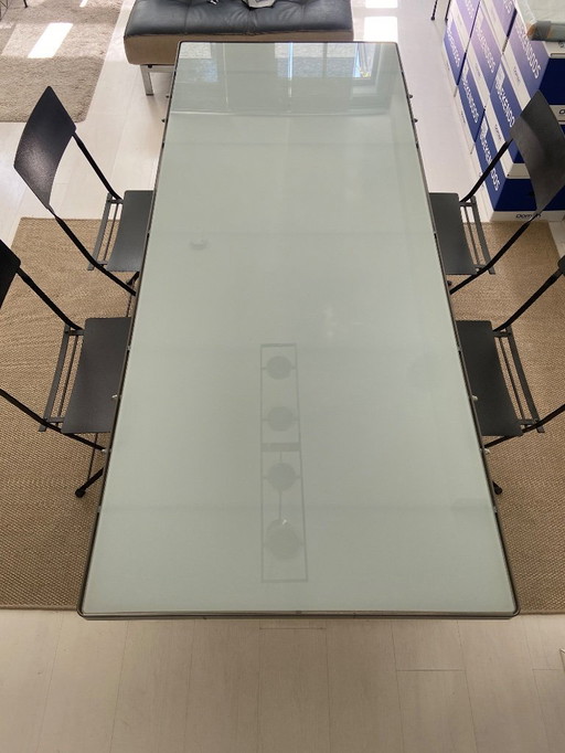 Table à manger en verre Ikea Moment