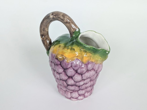 Image 1 of Brocca per uva in maiolica Ceramiche di Bassano — Italia — Vintage