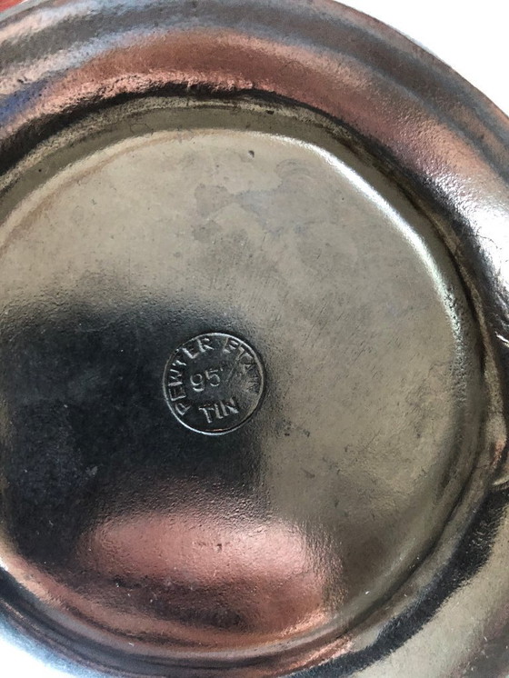 Image 1 of Pewter flower vase