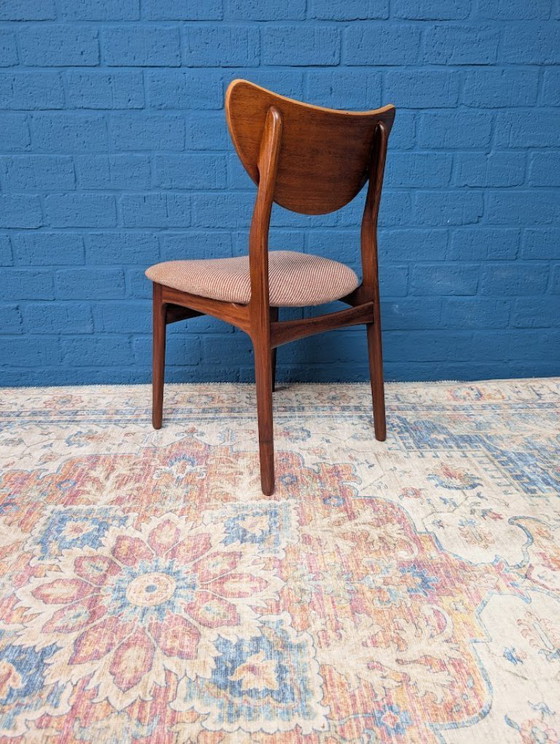 Image 1 of 4 chaises danoises vintage, années 1960