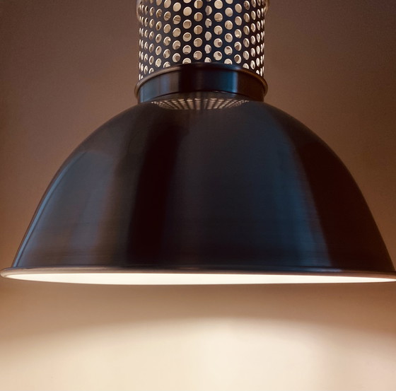 Image 1 of Lampe à Suspension Industrielle Hala Zeist Vintage Années 70/80