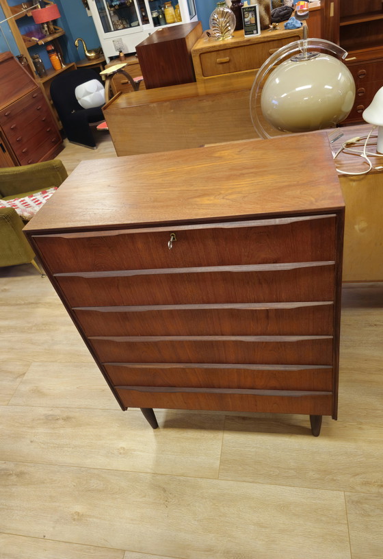 Image 1 of Vintage Ladekast Ladekastje Kast Kastje Dressoir 