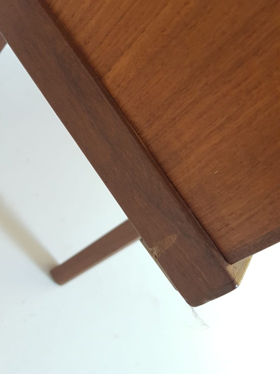 Meuble haut vintage danois | Armoire murale | Meuble mural en teck – Vaisseliers, Wood (photo 14 of 15)