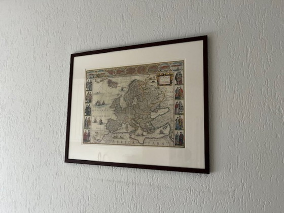 Image 1 of Mapa de Europa por G. Blaeuw