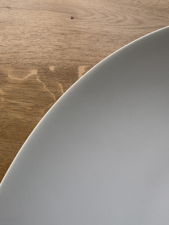 Image 1 of Prachtige mat witte schaal Muriel Grateau 49 vm 