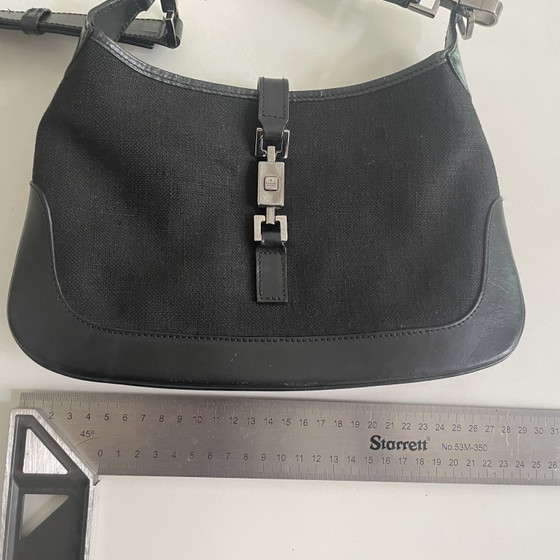 Gucci Vintage Jackie Bag – Top handle bags, Calfskin, Denim (photo 11 of 12)