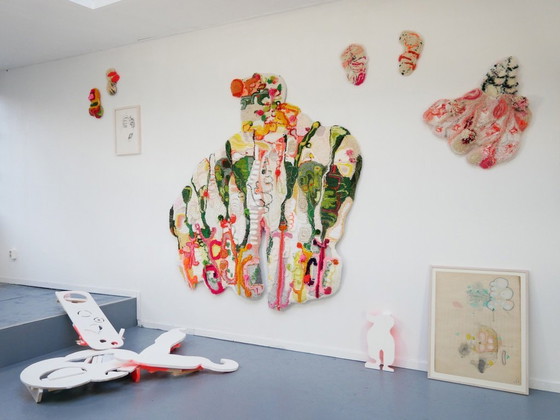 Image 1 of Tapisserie de l'artiste visuel Marjo Postma