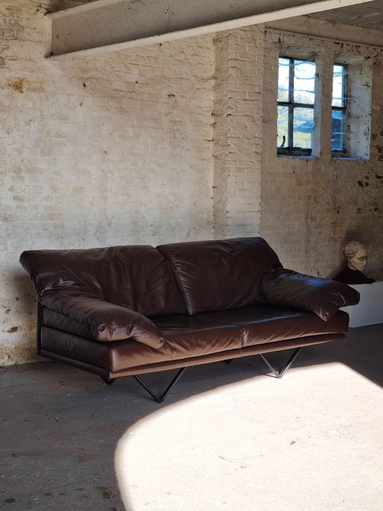 Poltrona di design vintage Durlet – Divani 2 posti, Pelle (photo 2 of 15)