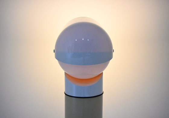 Lampadaire Mezzo Pileo par Gae Aulenti pour Artemide, 1970s – Metal, Plastic (photo 13 of 16)