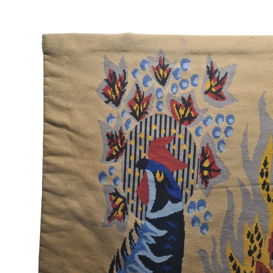 Image 1 of Vintage Tapestry by Michèle Ray, 60s/70s