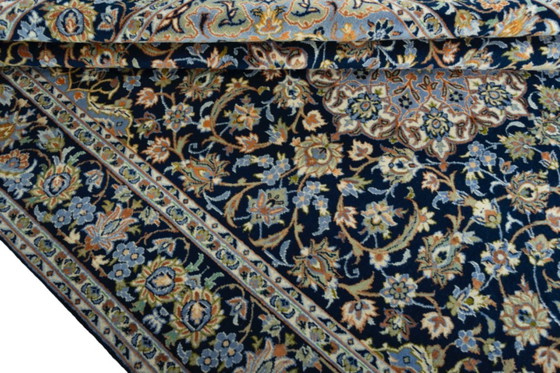 Image 1 of Tapis d'orient Isfahan liège noué à la main - 344 x 237 cm