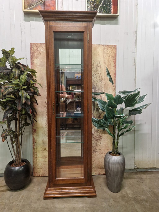 Classic display cabinet, china cabinet dim. 58x58cm and 199cm high.

