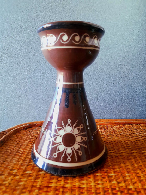 Image 1 of 1960s ceramic candlestick