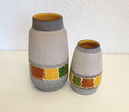 2x Bay-Keramikvasen