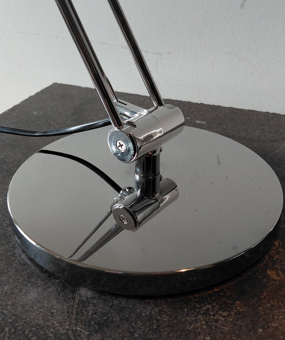 Lampe de bureau chromée vintage MCM IKEA « Antifoni » – Lampes de bureau, Metal, Chrome (photo 6 of 8)