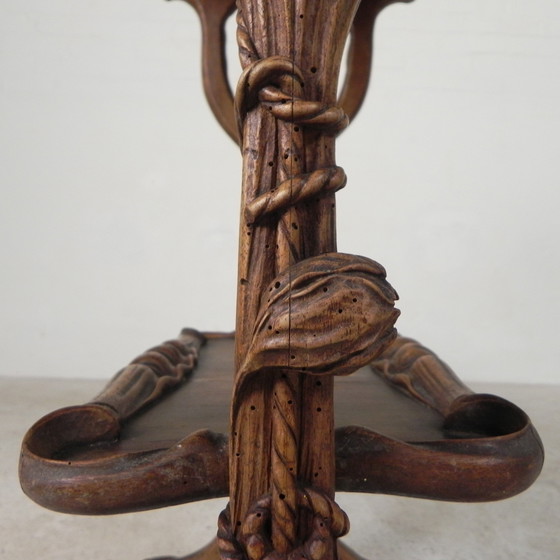 Image 1 of Jugendstil-Teetisch im Stil von Emile Galle