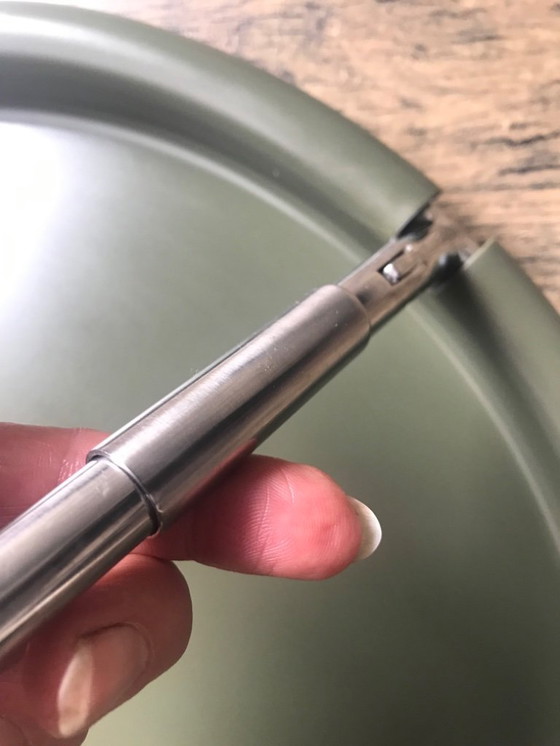 Image 1 of Vassoio Royal VKB di Gijs Bakker, design olandese, color kaki