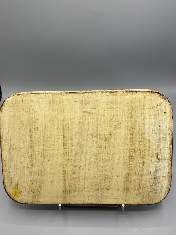Vintage dienblad met eenden in riet, jaren 60-70 – Decoratieve objecten, Wood (photo 4 of 6)