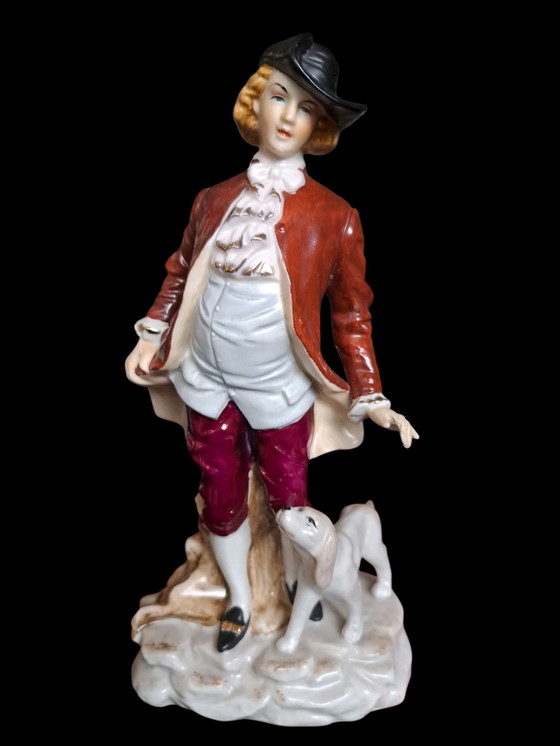 Image 1 of 2 figurines en porcelaine Homme Femme
