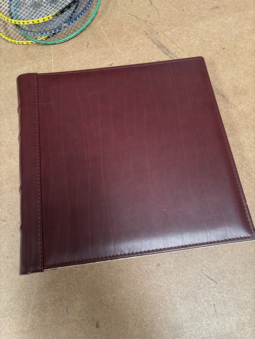 Grande album fotografico di lusso italiano – fatto a mano – vintage – Made in Italy