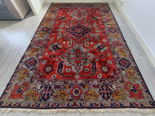Alfombra persa erevana hecha a mano – vloerkleden en tapijten, Cotton, Wool