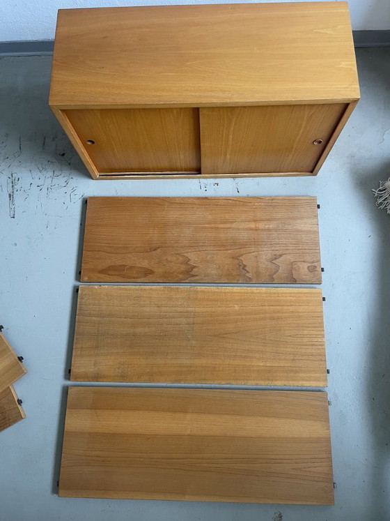 Image 1 of Mid Century Original Nisse & Kajsa Strinning String Shelving Unit, Sweden